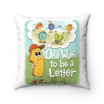 Pillow One Wants to be a Letter